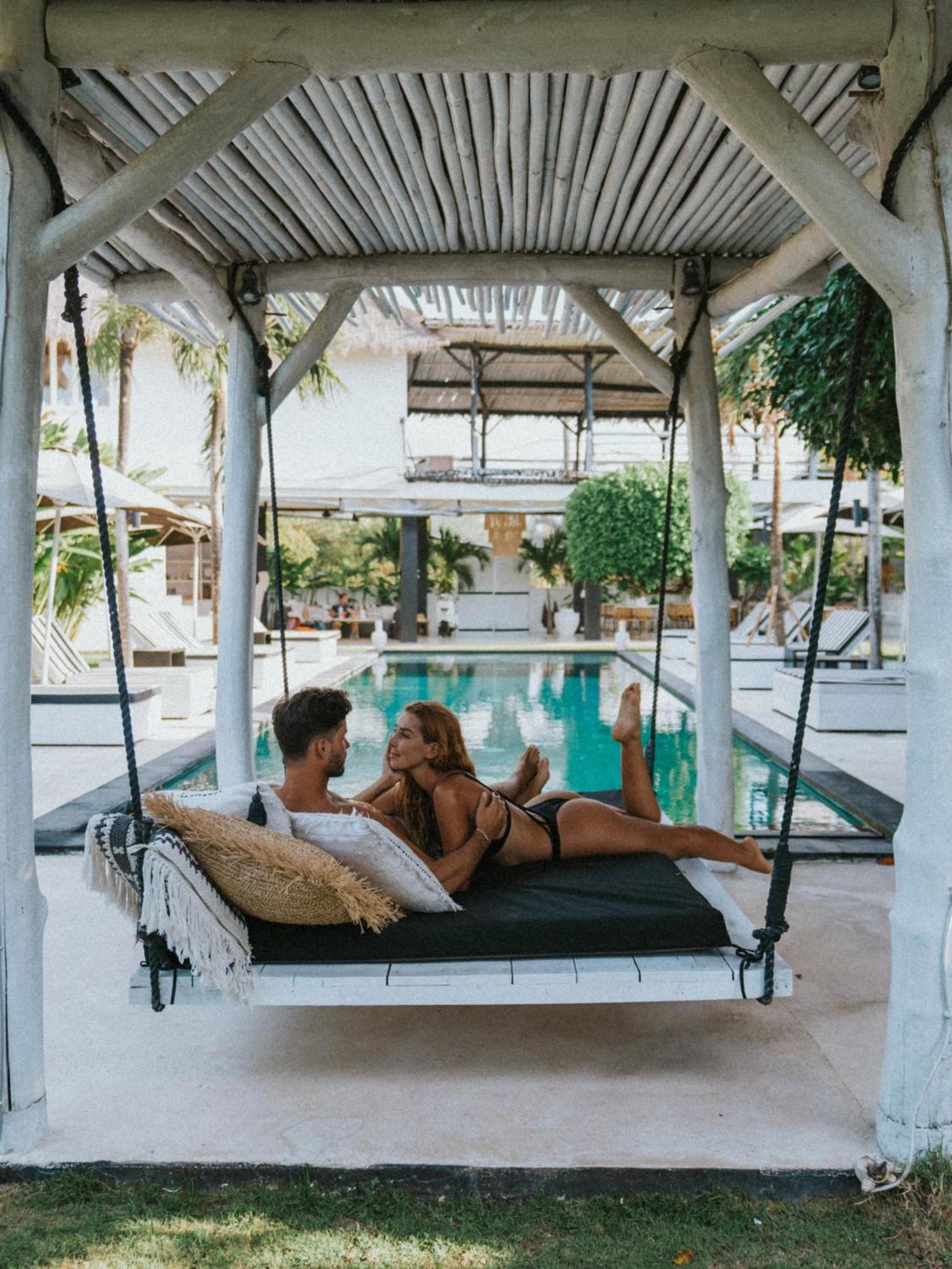 ג'ימבאראן White Palm Hotel Uluwatu Bali מראה חיצוני תמונה