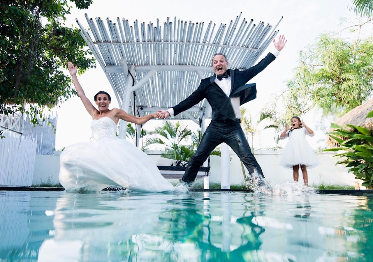 ג'ימבאראן White Palm Hotel Uluwatu Bali מראה חיצוני תמונה